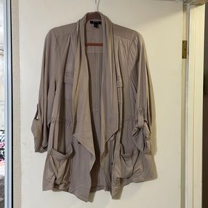 Torrid Tan drape kimono jacket